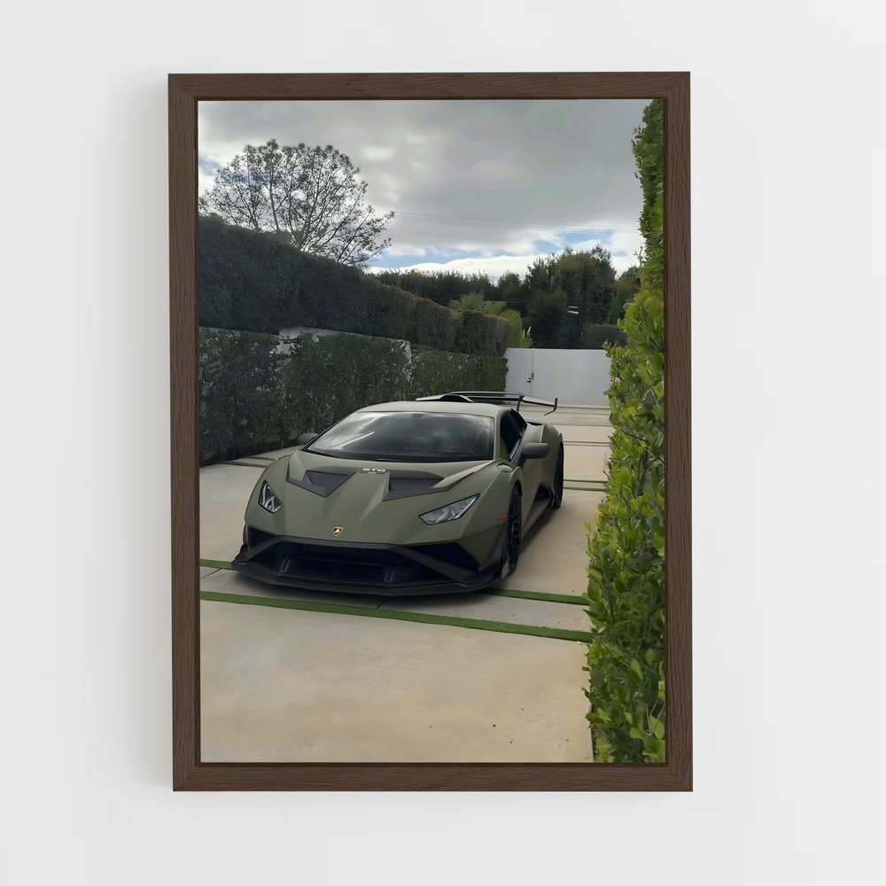 Poster Huracan Lamba – affiche Lamborghini (vue 5)
